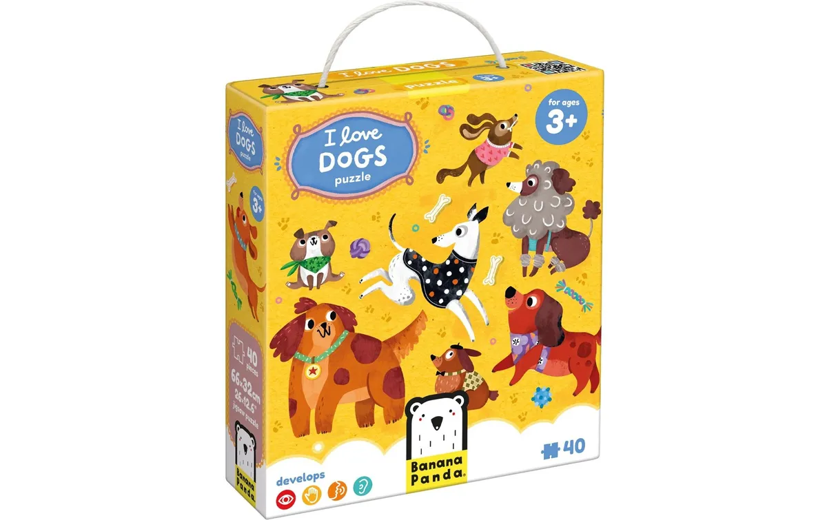 Banana Panda Puzzle Ich liebe Hunde Banana Panda Puzzle Ich liebe Hunde