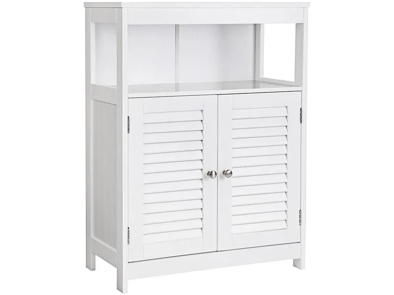 VASAGLE mit Doppeltür 60 x 80 cm, Weiss VASAGLE mit Doppeltür 60 x 80 cm, Weiss