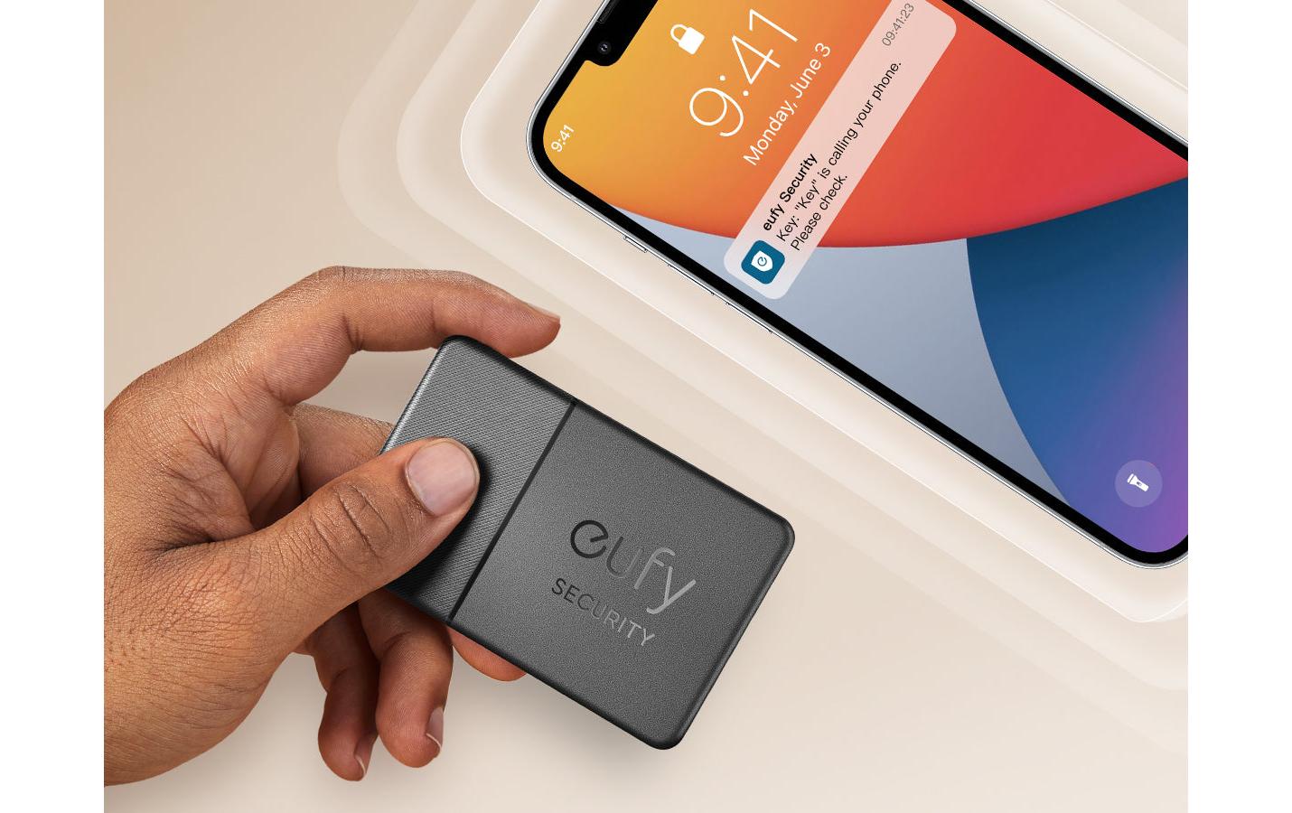 eufy SmartTrack Card Schwarz