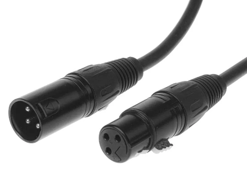 Bemero XLR-Kabel XLRf XLRm symmetrisch 20 m, Schwarz Bemero XLR-Kabel XLRf XLRm symmetrisch 20 m, Schwarz