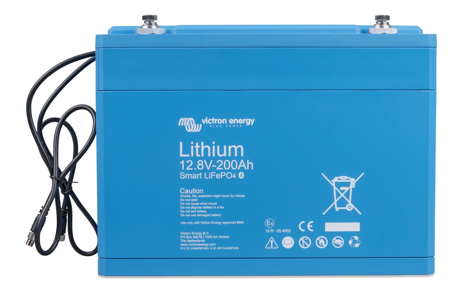 Victron Batterie LiFePO4 12.8 V 200 Ah smart Victron Batterie LiFePO4 12.8 V 200 Ah smart