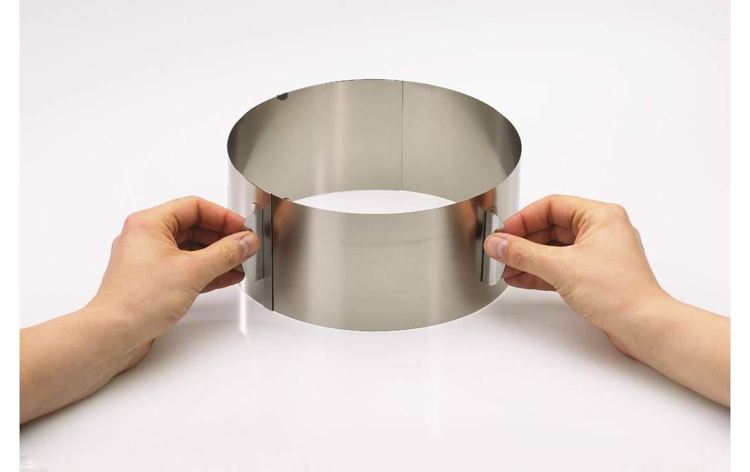 GEFU Backrahmen Tortenring Tondo XXL 16.5 cm, Rund