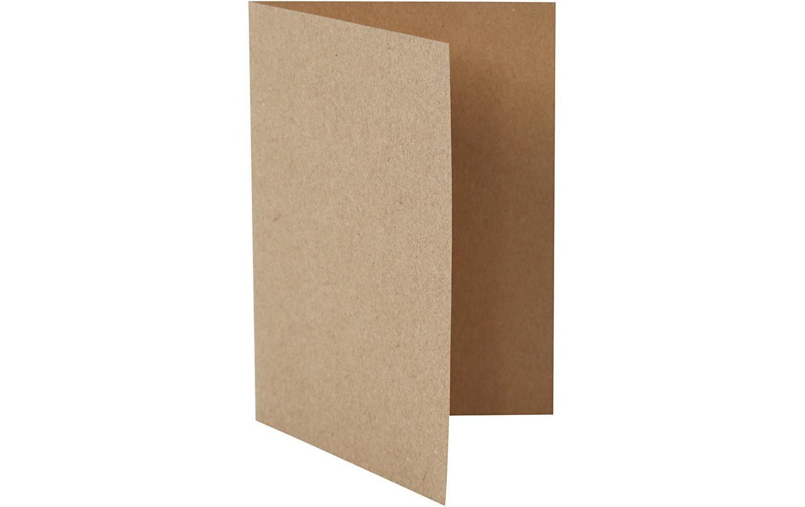 Creativ Company Blankokarte 10.5 x 15 cm ohne Couvert, Nature Creativ Company Blankokarte 10.5 x 15 cm ohne Couvert, Nature