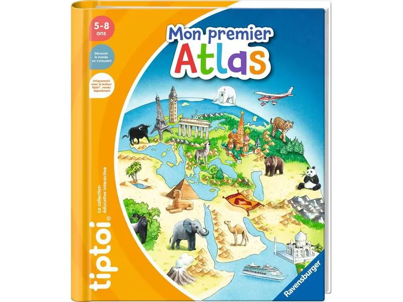 tiptoi Lernbuch Tiptoi Mon premier Atlas -FR- tiptoi Lernbuch Tiptoi Mon premier Atlas -FR-