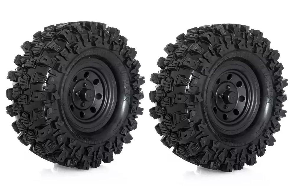 Hobbytech Kompletträder Climber 121/45 mm 1.9 Schwarz, 1 Paar Hobbytech Kompletträder Climber 121/45 mm 1.9 Schwarz, 1 Paar