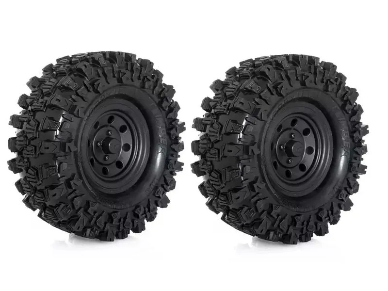 Hobbytech Kompletträder Climber 121/45 mm 1.9 Schwarz, 1 Paar Hobbytech Kompletträder Climber 121/45 mm 1.9 Schwarz, 1 Paar