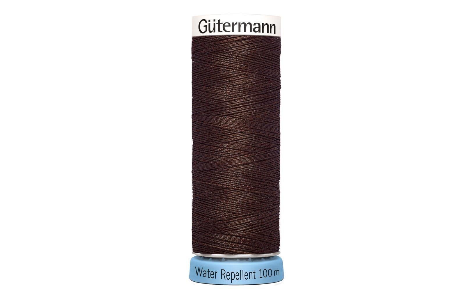 Gütermann Näh- und Stickgarn Water Repellent 1 Stück, Braun