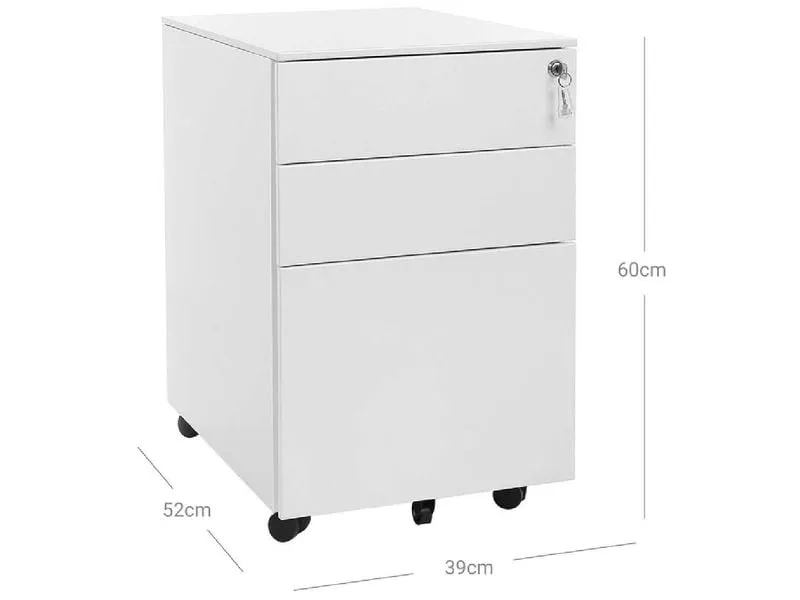 Songmics Multifunktionswagen OFC60WT Weiss