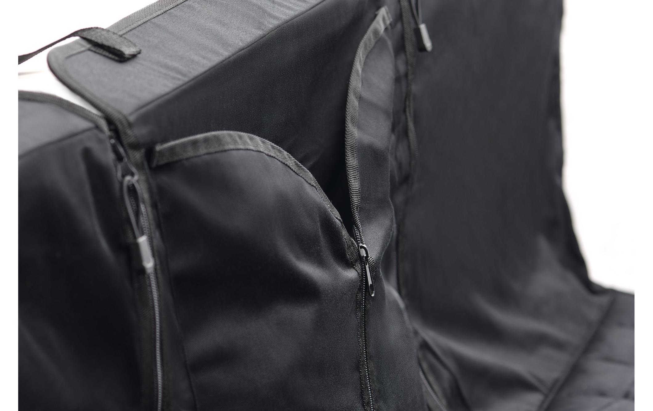 Hunter Rückbank-Schutzdecke Hamilton, 145 x 150 cm, Schwarz