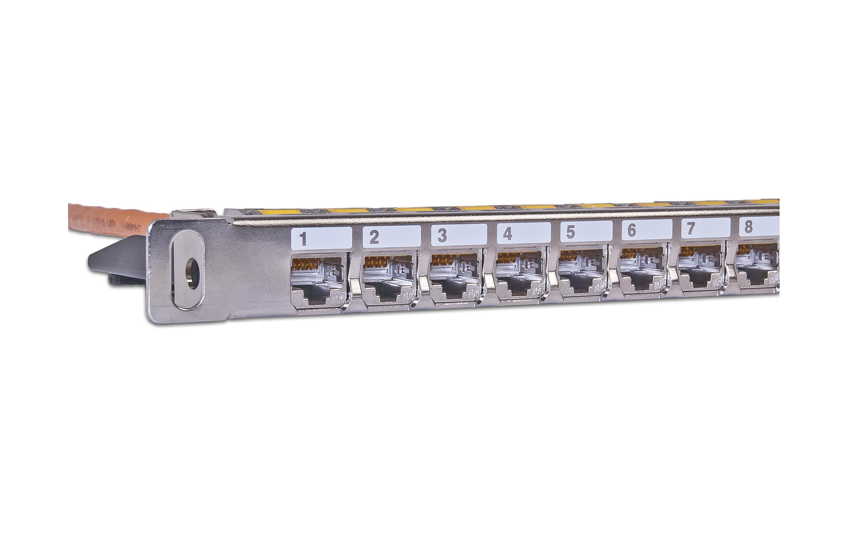 Wirewin Patchpanel 24 Port, Keystone, 0.5HE 19 Rack Wirewin Patchpanel 24 Port, Keystone, 0.5HE 19 Rack