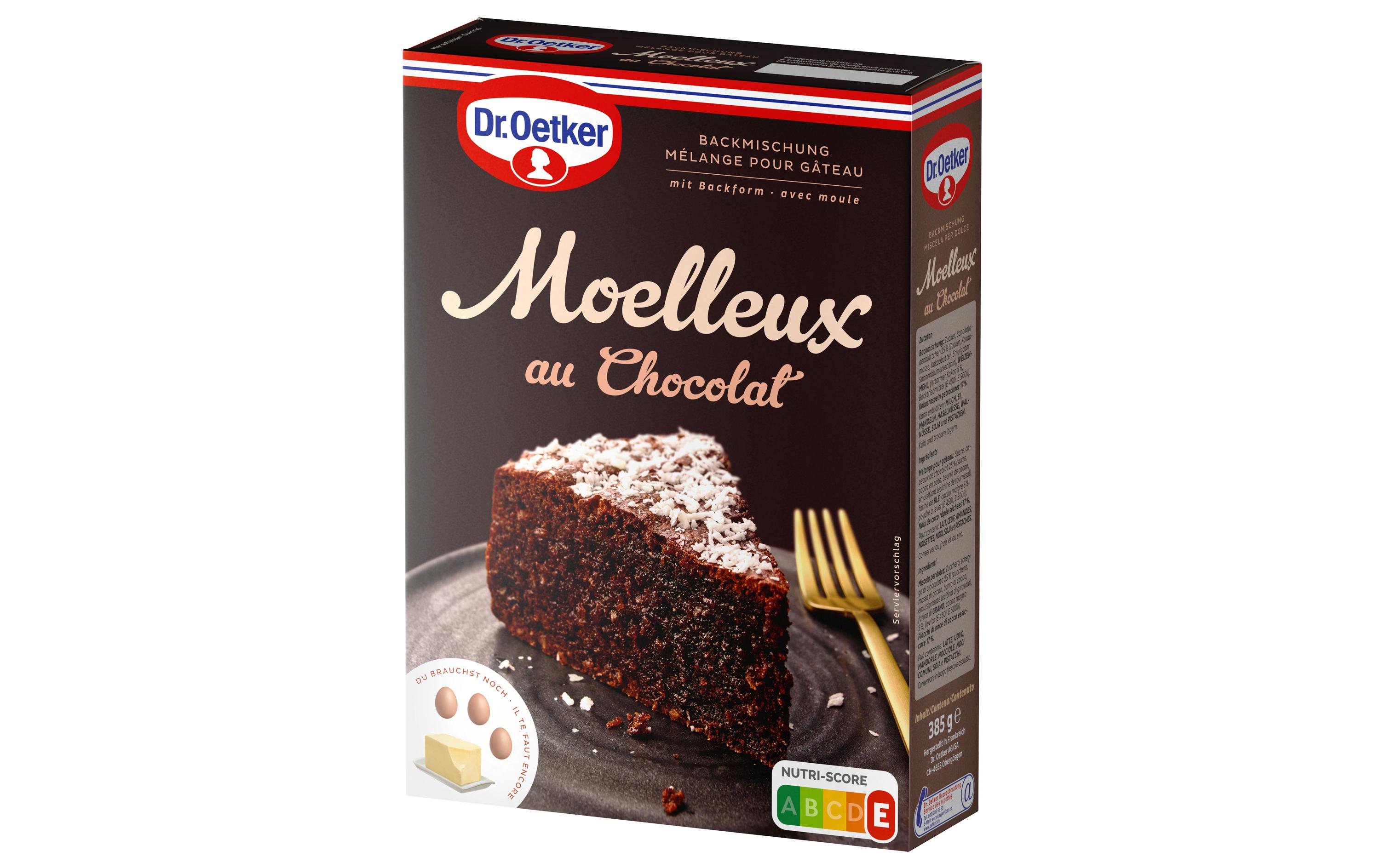 Dr.Oetker Backmischung Moelleux au Chocolat 385g