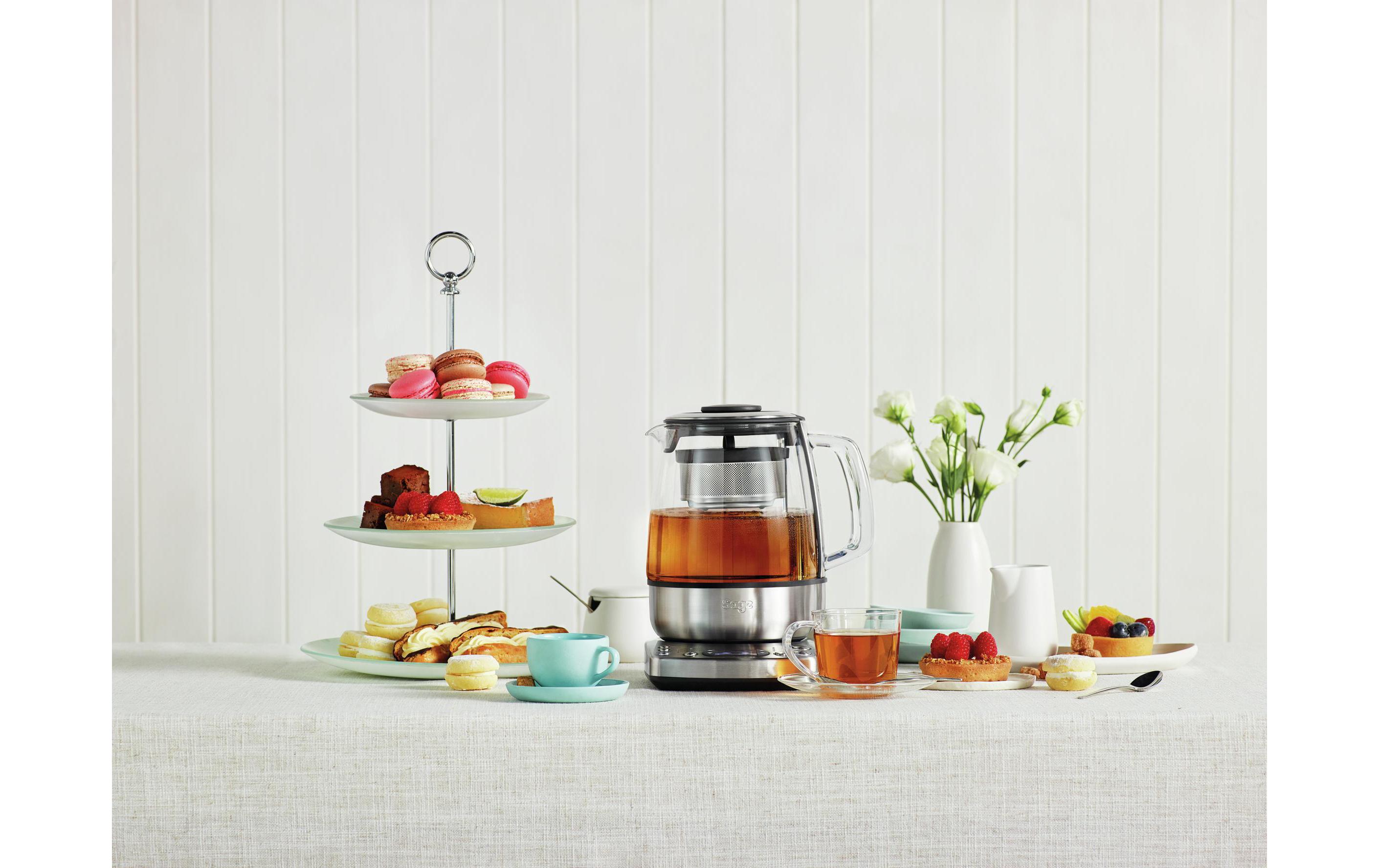 Sage Tee- und Wasserkocher Tea Maker Silber