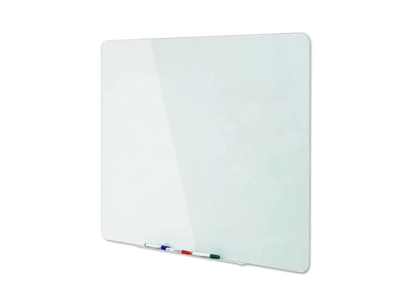 Bi-Office Magnethaftendes Glassboard 60 cm x 90 cm, Weiss Bi-Office Magnethaftendes Glassboard 60 cm x 90 cm, Weiss