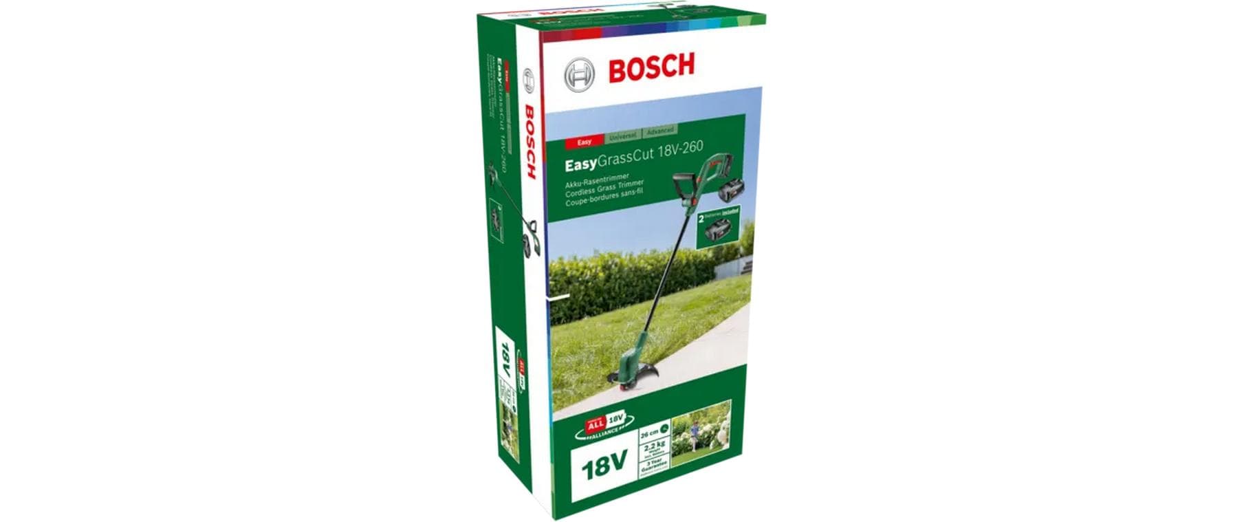 Bosch Akku-Rasentrimmer EasyGrassCut 18V-260 Kit