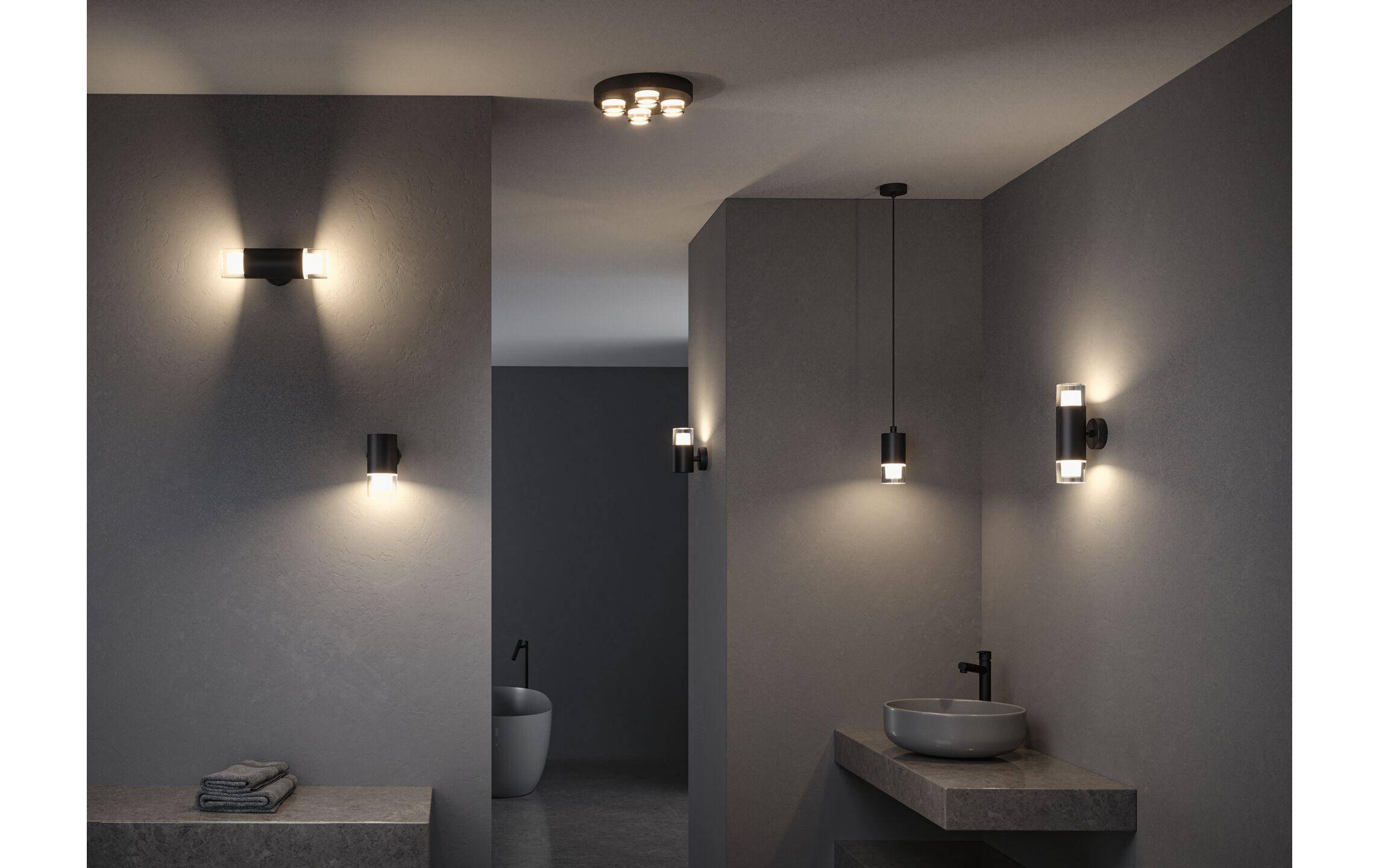 Paulmann Badezimmerleuchte Wand-/Deckenleuchte Kame 5W