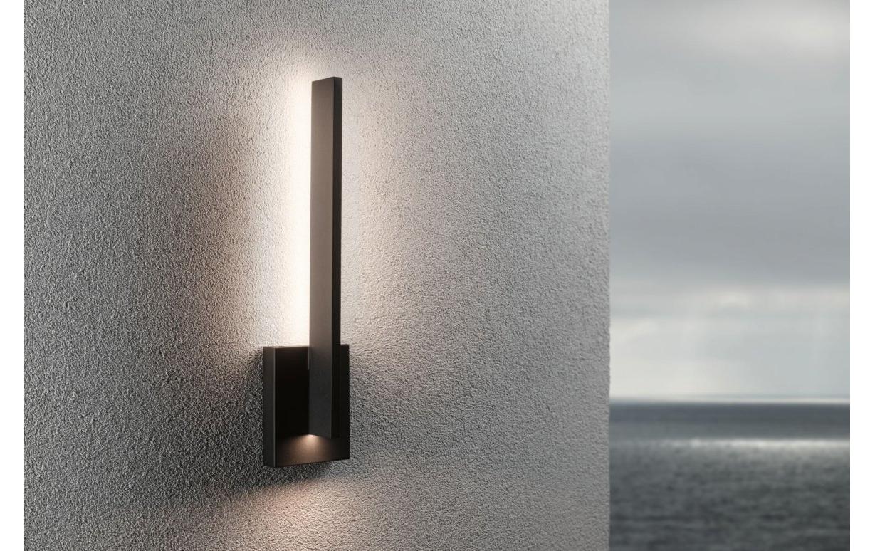 Paulmann Wandleuchte Levka, 3000K, 13.5W, Anthrazit