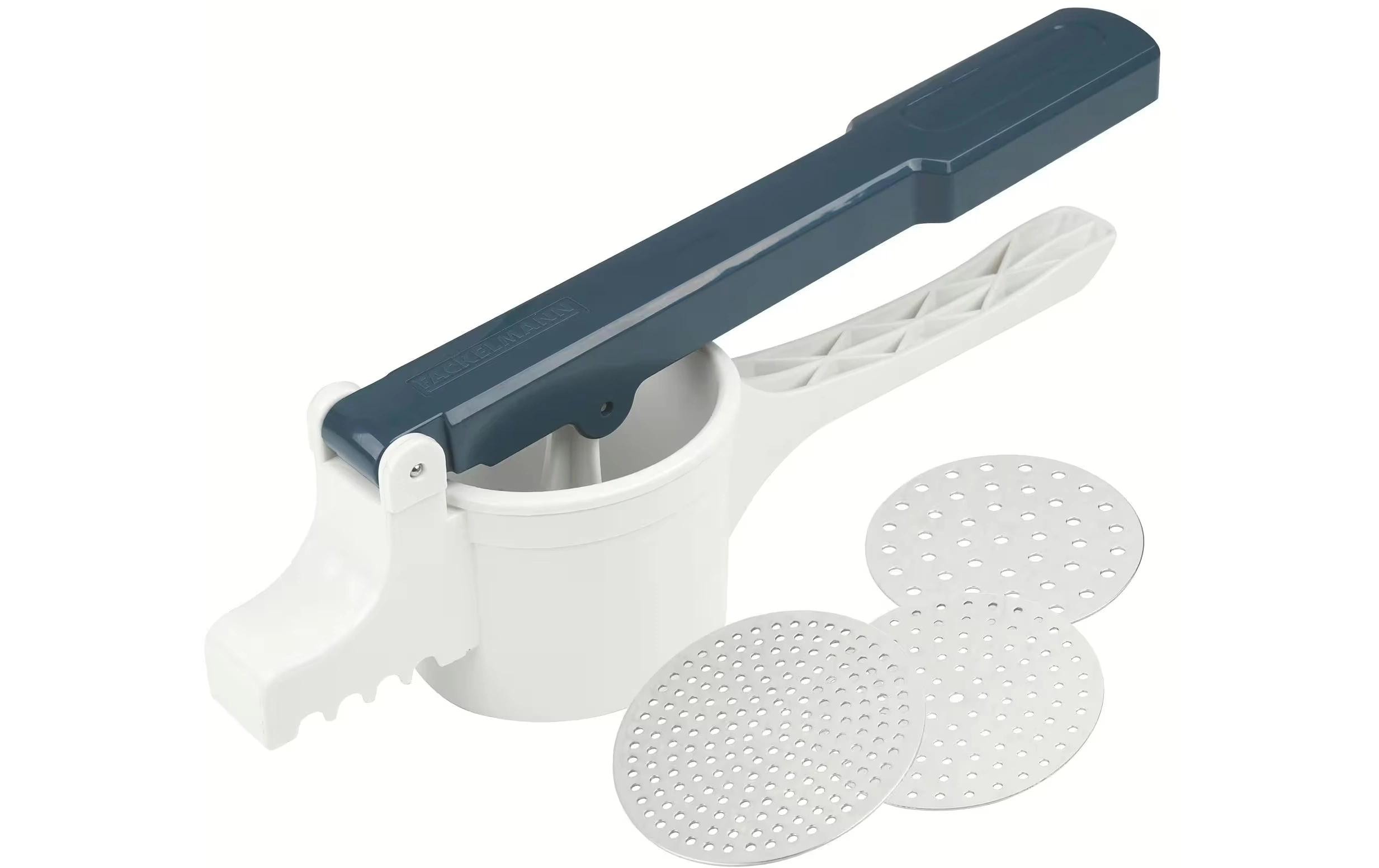 Fackelmann Spätzle- und Kartoffelpresse Blau/Weiss