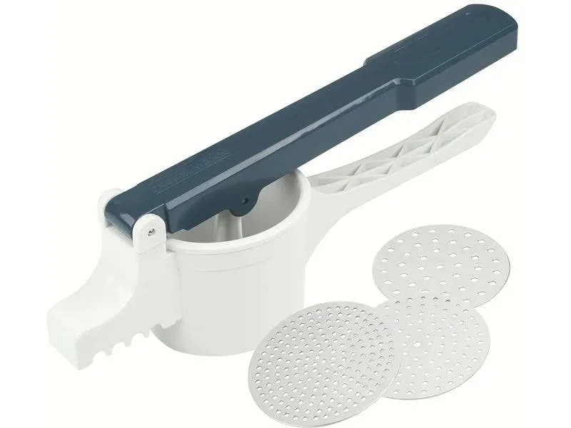 Fackelmann Spätzle- und Kartoffelpresse Blau/Weiss Fackelmann Spätzle- und Kartoffelpresse Blau/Weiss