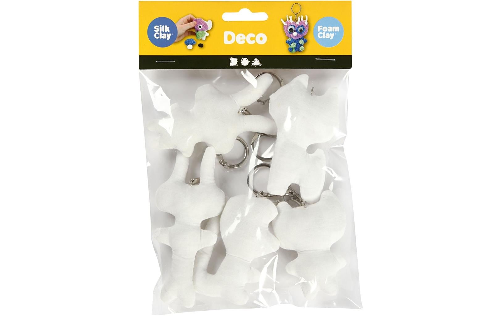 Creativ Company Schlüsselband Baumwolle, 5 Stück, Weiss Creativ Company Schlüsselband Baumwolle, 5 Stück, Weiss