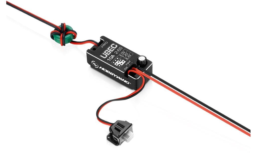 Hobbywing Stromversorgung UBEC V2, 10A, 2-6S, für Fahrzeuge Hobbywing Stromversorgung UBEC V2, 10A, 2-6S, für Fahrzeuge