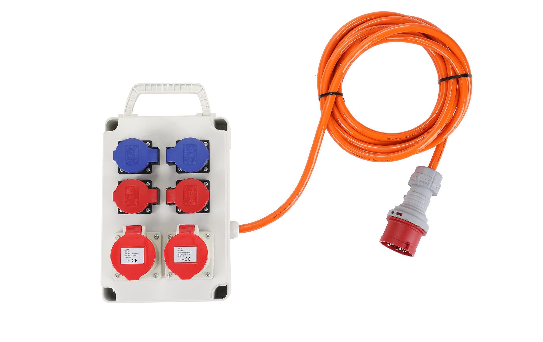 Schönenberger Baustromverteiler 16A EPR-PUR IP44/IP55 Schönenberger Baustromverteiler 16A EPR-PUR IP44/IP55