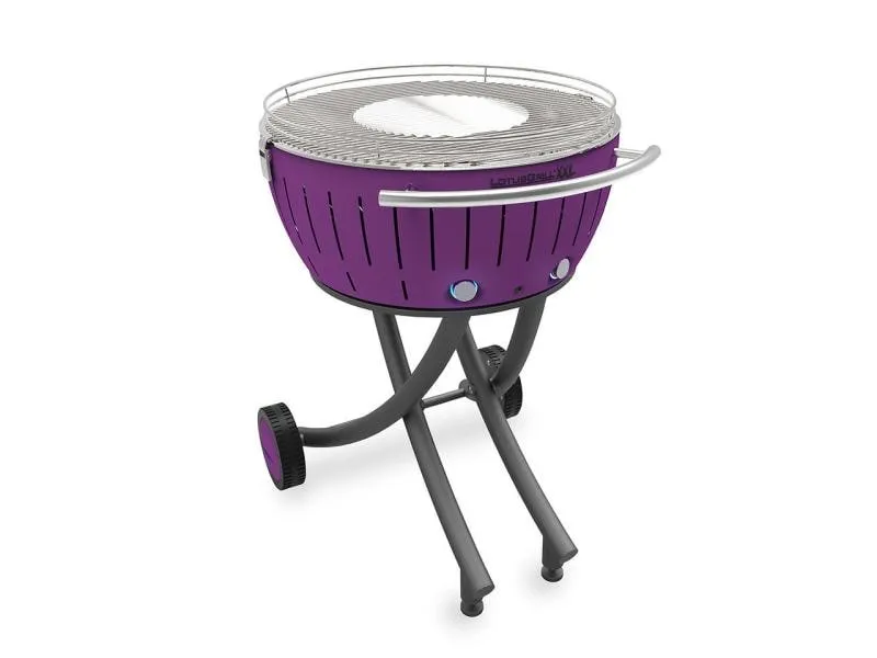 LotusGrill Holzkohlegrill XXL Pflaumenlila LotusGrill Holzkohlegrill XXL Pflaumenlila