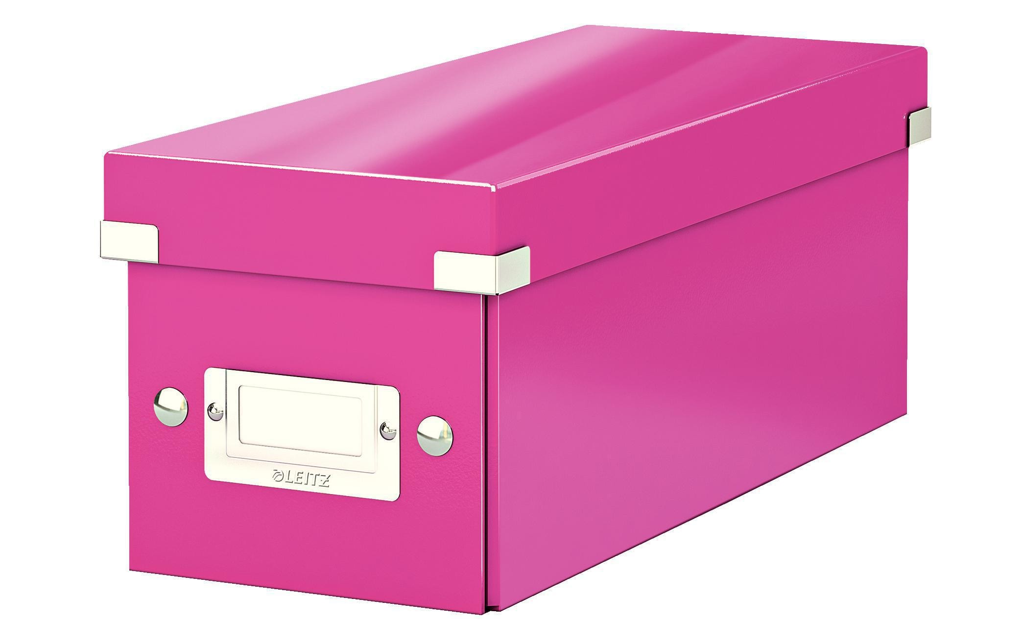 Leitz Aufbewahrungsbox 30 CD-Hüllen, Pink
