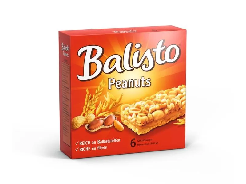 Balisto Riegel Peanuts 6 Stück Balisto Riegel Peanuts 6 Stück