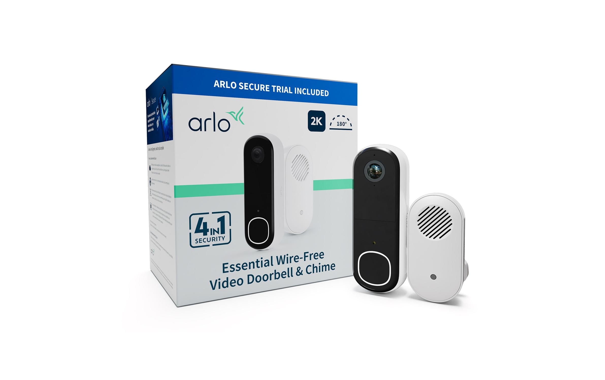 Arlo Kabellose Video-Türklingel inkl. Türgong