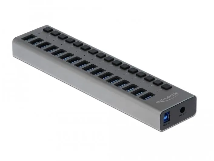 Delock USB-Hub 16-Ports und Schalter Delock USB-Hub 16-Ports und Schalter