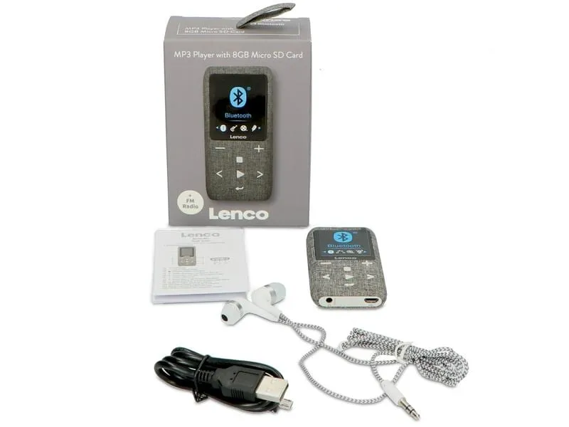 Lenco MP3 Player Xemio-861 Grau Lenco MP3 Player Xemio-861 Grau