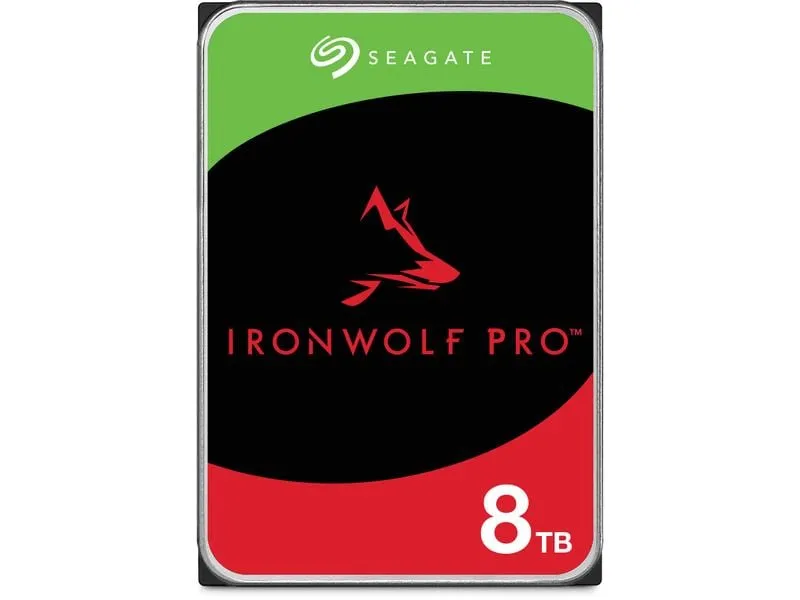 Seagate Harddisk IronWolf Pro 3.5 SATA 8 TB Seagate Harddisk IronWolf Pro 3.5 SATA 8 TB