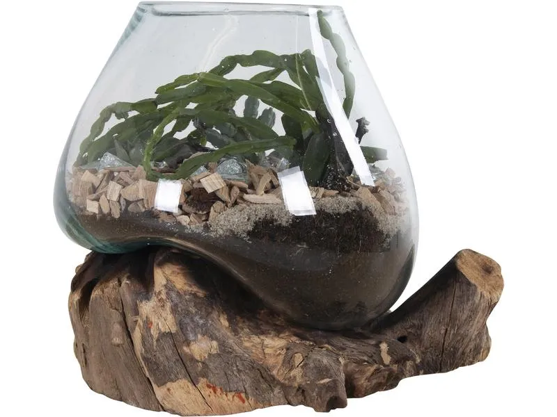 House Nordic Dekoschale San Marino 25 x 18 x 15 cm, 1 Stück, Nature House Nordic Dekoschale San Marino 25 x 18 x 15 cm, 1 Stück, Nature