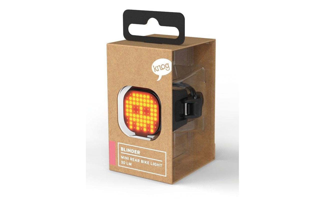 knog. Velolampe Blinder Mini Skull Rücklicht, Schwarz knog. Velolampe Blinder Mini Skull Rücklicht, Schwarz