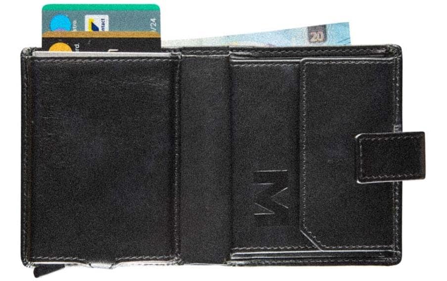 Maverick Portemonnaie All Black Compact CardProtector Maverick Portemonnaie All Black Compact CardProtector