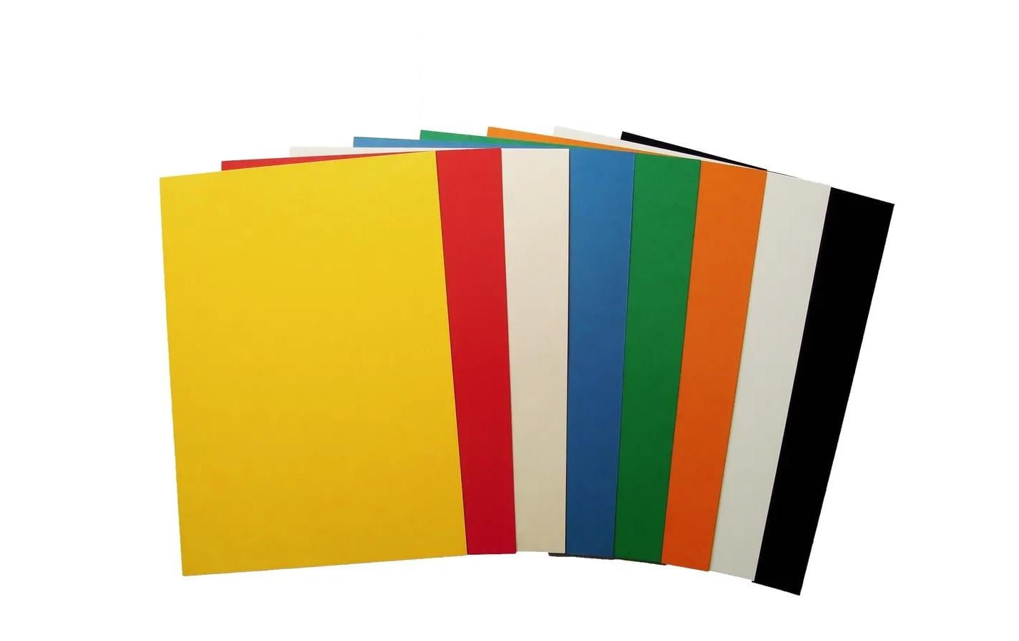 Büroline Einbanddeckel 550 g/m², 100 Stück, Schwarz Büroline Einbanddeckel 550 g/m², 100 Stück, Schwarz