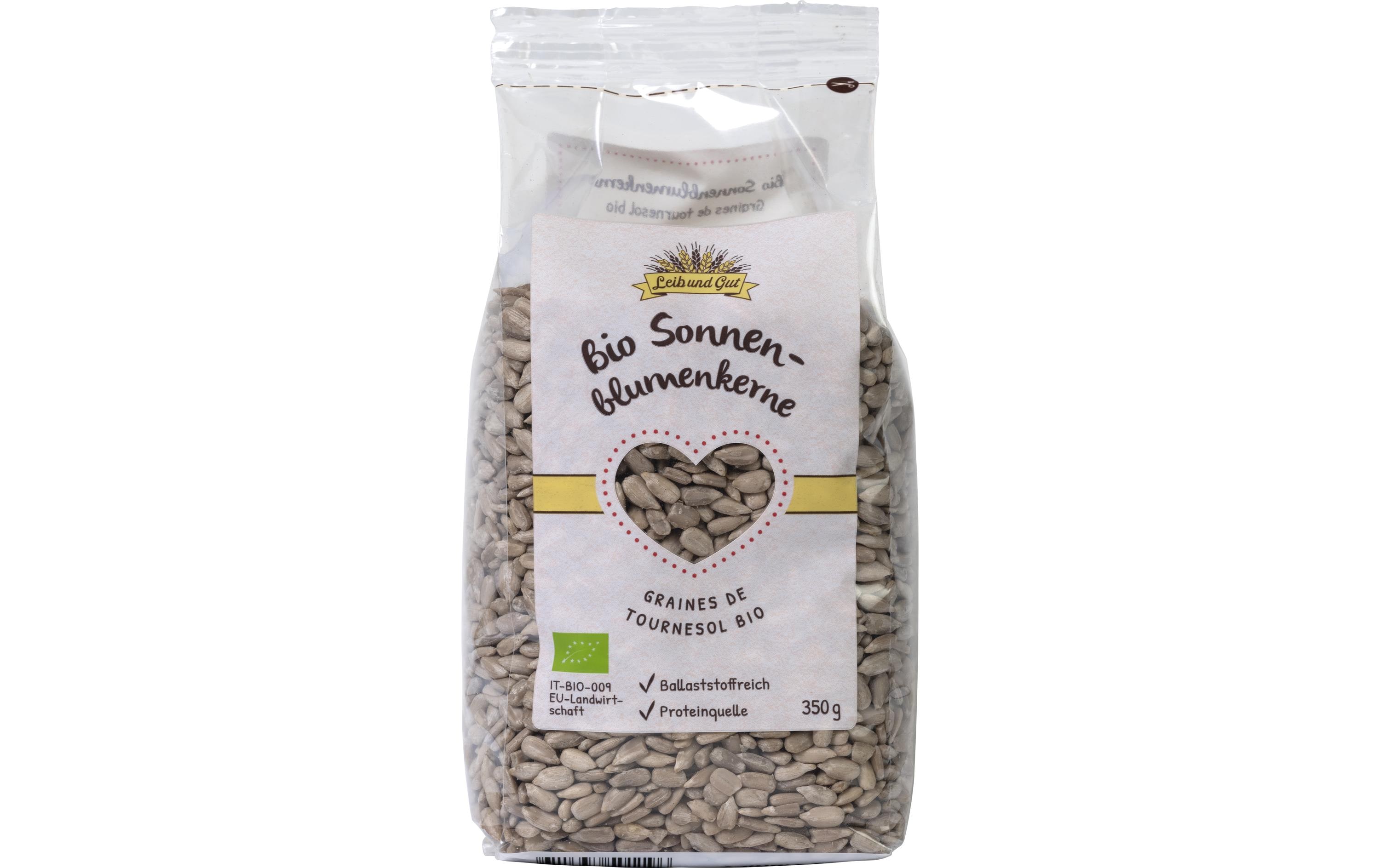 Leib und Gut Bio Sonnenblumenkerne 350 g Leib und Gut Bio Sonnenblumenkerne 350 g