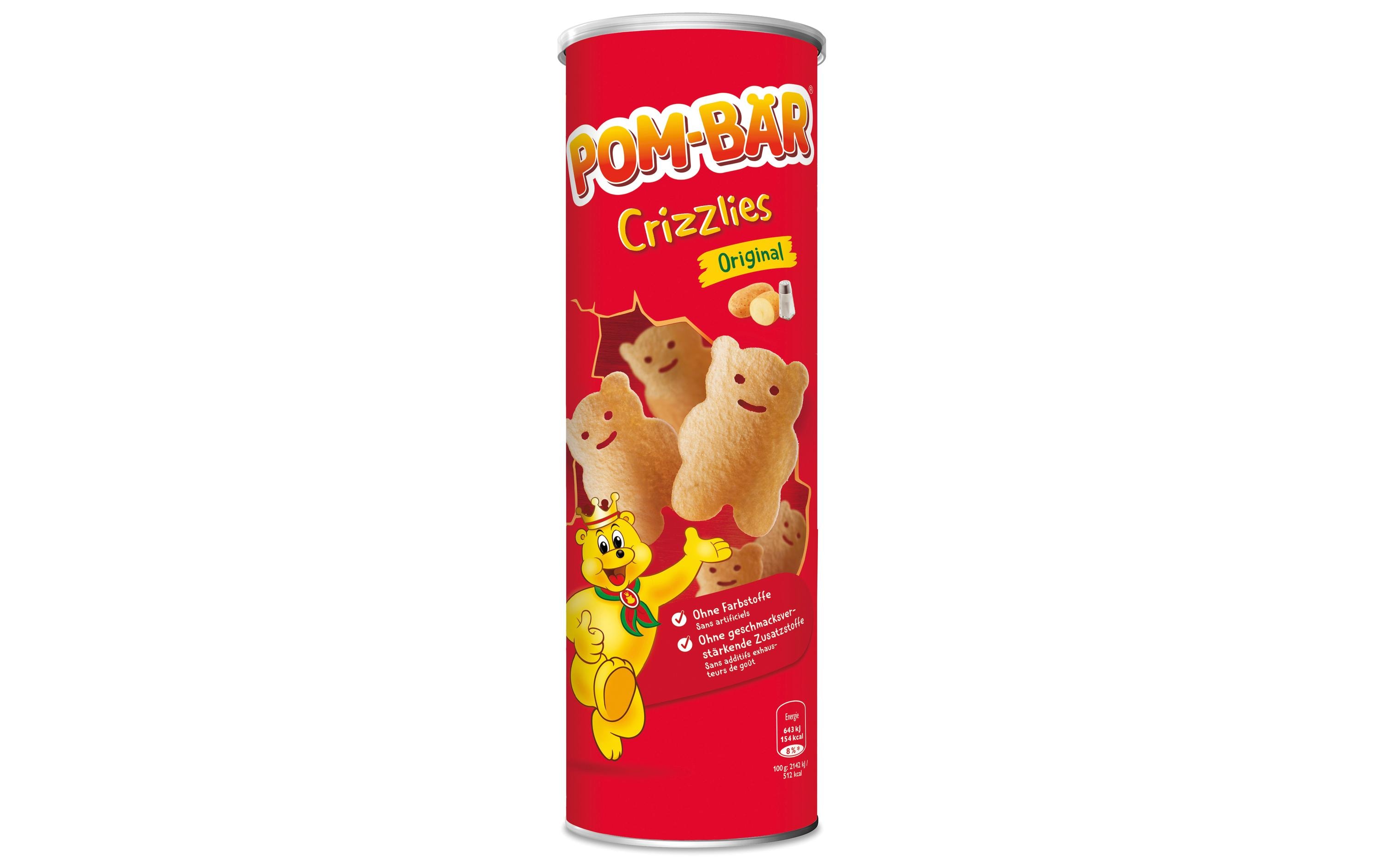 Pom-Bär Chips Crizzlies Original 150 g Pom-Bär Chips Crizzlies Original 150 g
