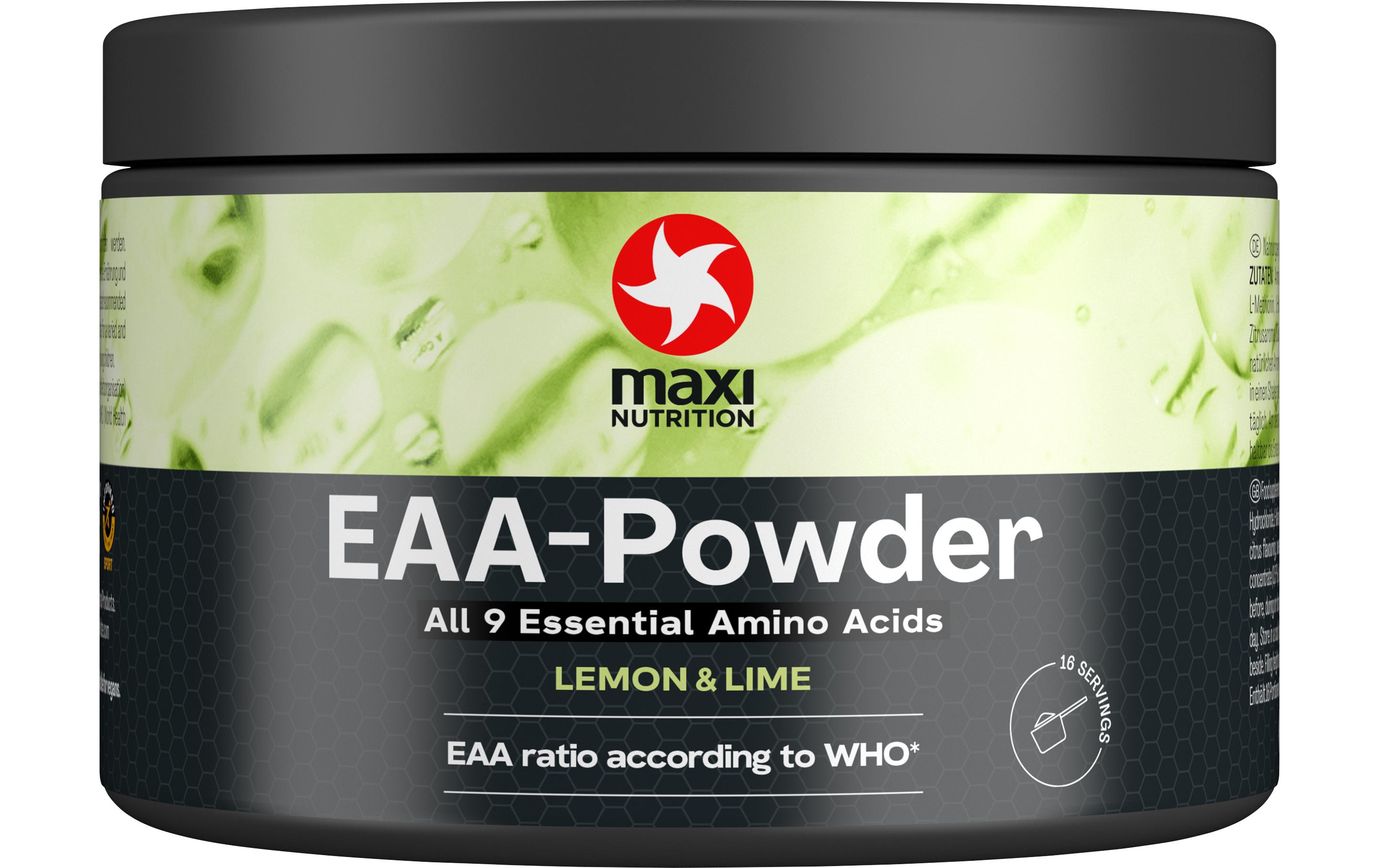 Maxi Nutrition EAA Aminosäuren Lemon & Lime 250 g