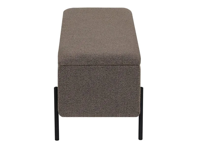 House Nordic Sitzbank Watford 36.5 x 95 x 46 cm, Braun