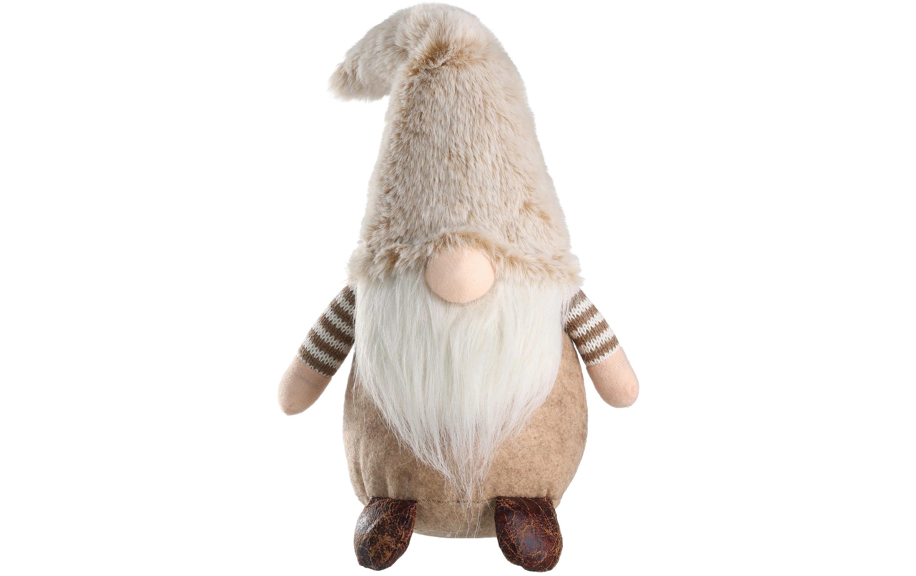 EGLO Weihnachtsfigur Ikara 35 cm, Beige/Weiss