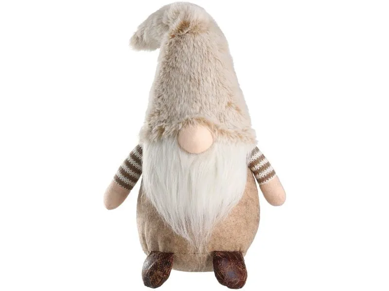 EGLO Weihnachtsfigur Ikara 35 cm, Beige/Weiss