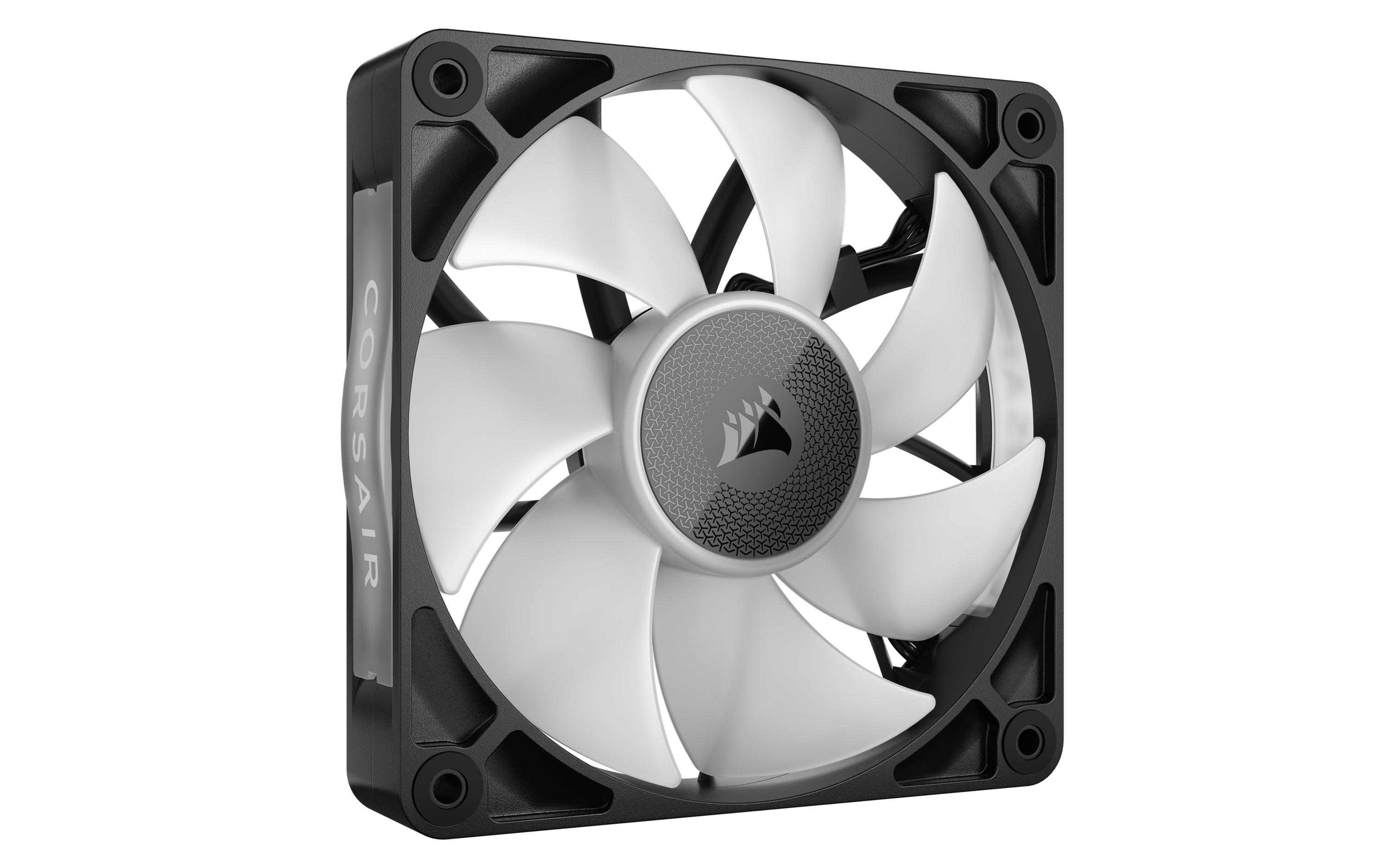 Corsair PC-Lüfter iCUE LINK RX120 RGB Schwarz, 3er Starter-Kit