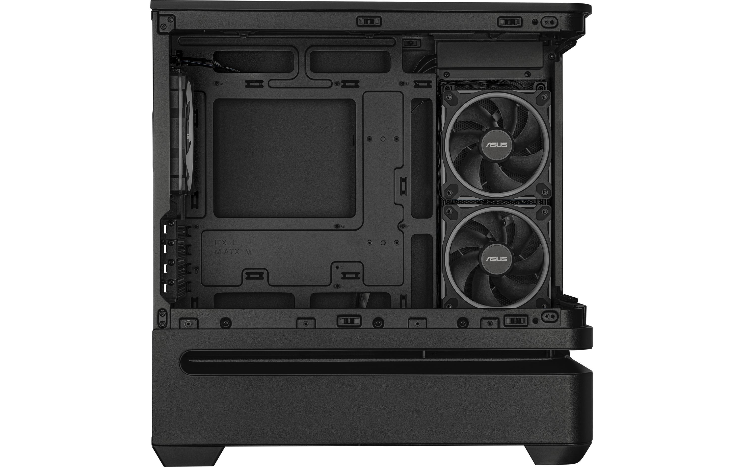 ASUS PC-Gehäuse Prime AP202 TG ARGB Schwarz ASUS PC-Gehäuse Prime AP202 TG ARGB Schwarz