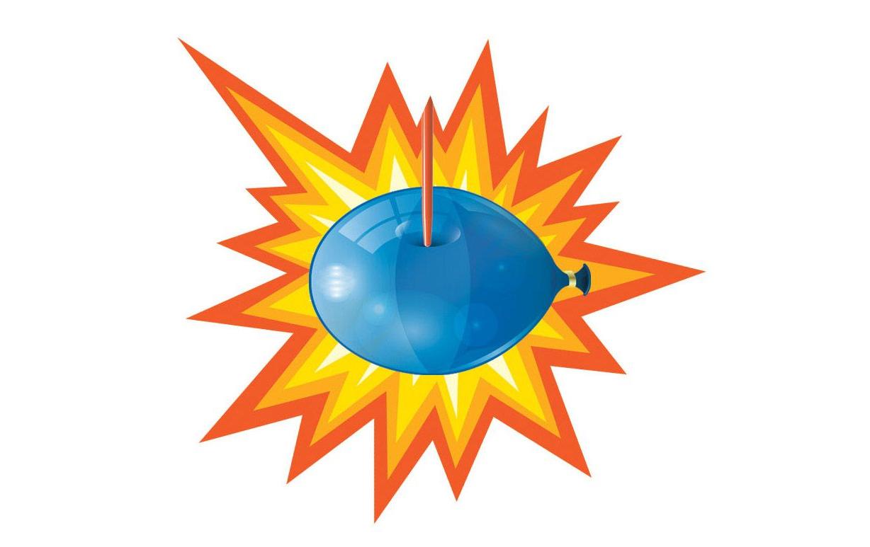 Totally Familienspiel Trendy Bang Bang Balloons