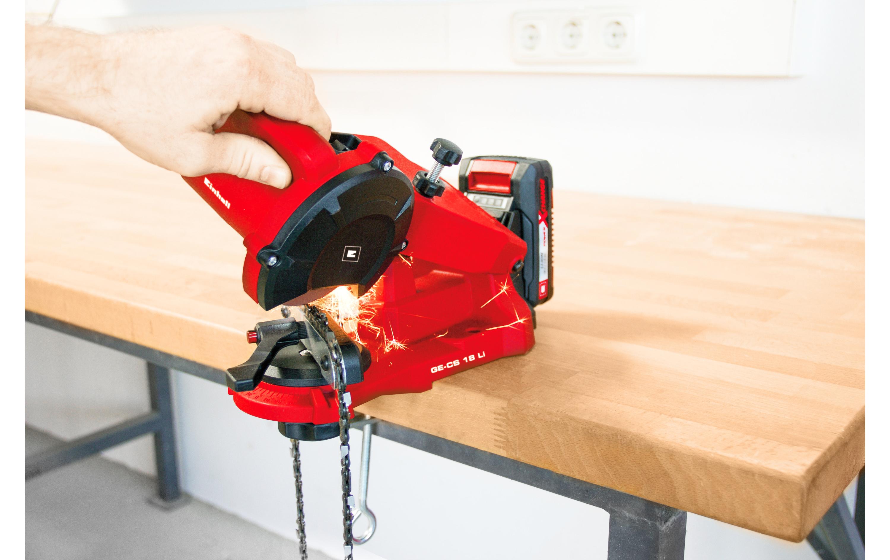 Einhell Sägekettenschärfgerät GE-CS 18 Li – Solo