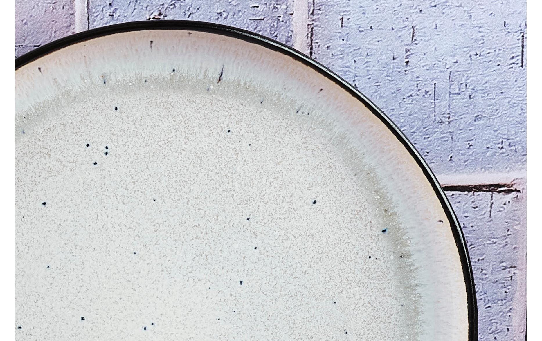 Björn Speiseteller Iris Elfenbeinweiss, Ø21.5 - 6-teilig