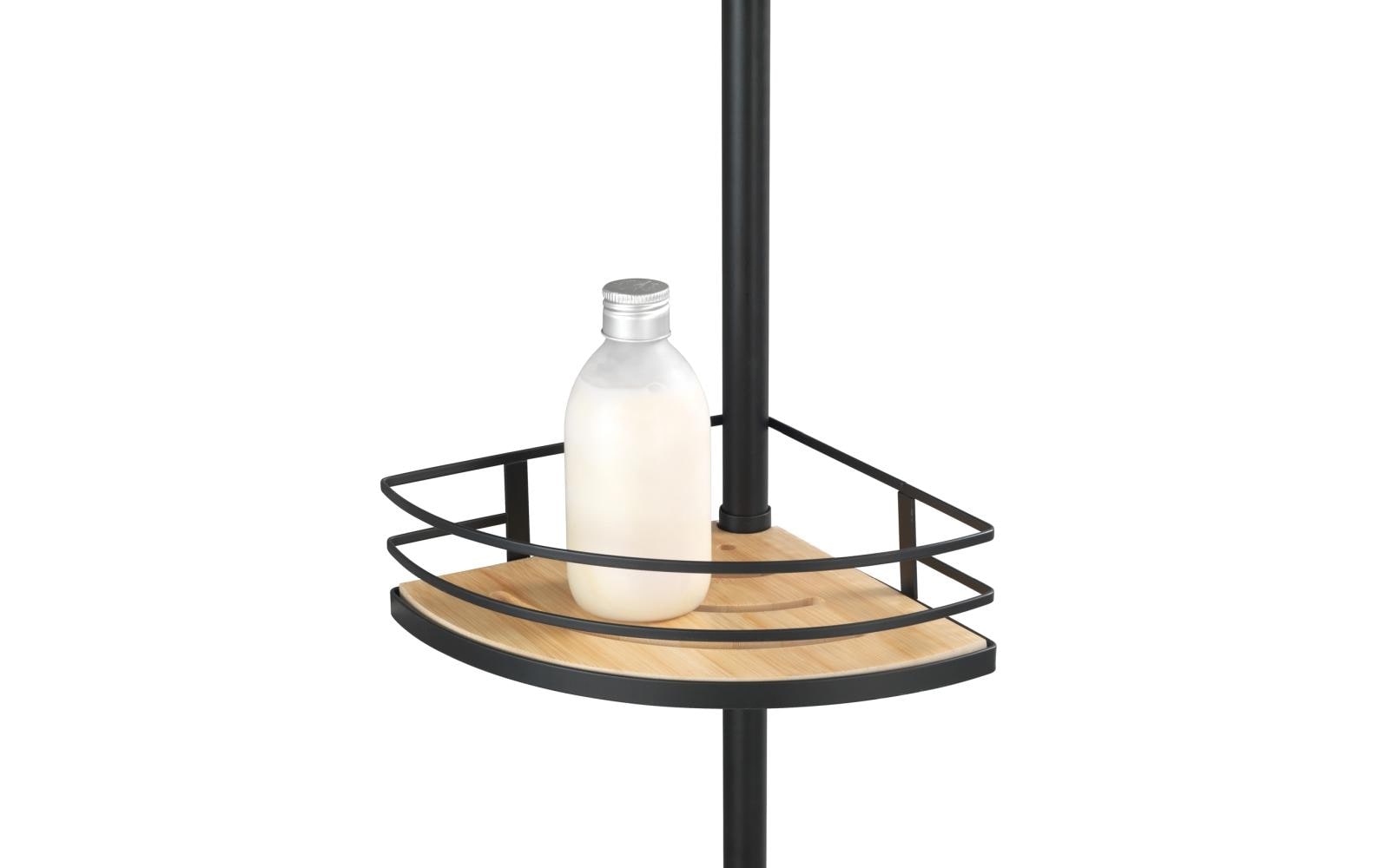 Wenko Bad-Utensilienhalter Dolcedo Schwarz