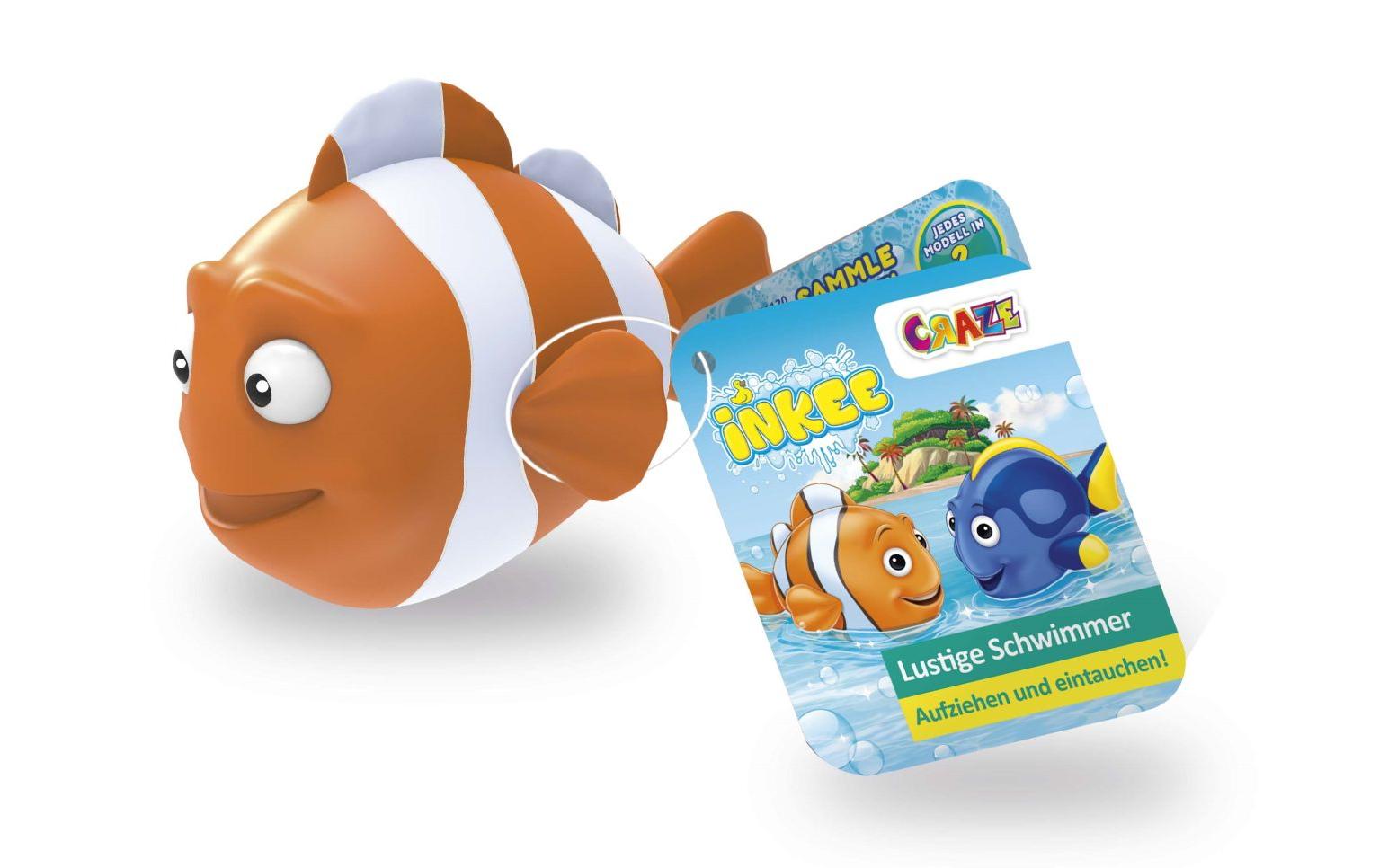 Craze Inkee Aufziehspielzeug assortiert, 4 Stück Craze Inkee Aufziehspielzeug assortiert, 4 Stück