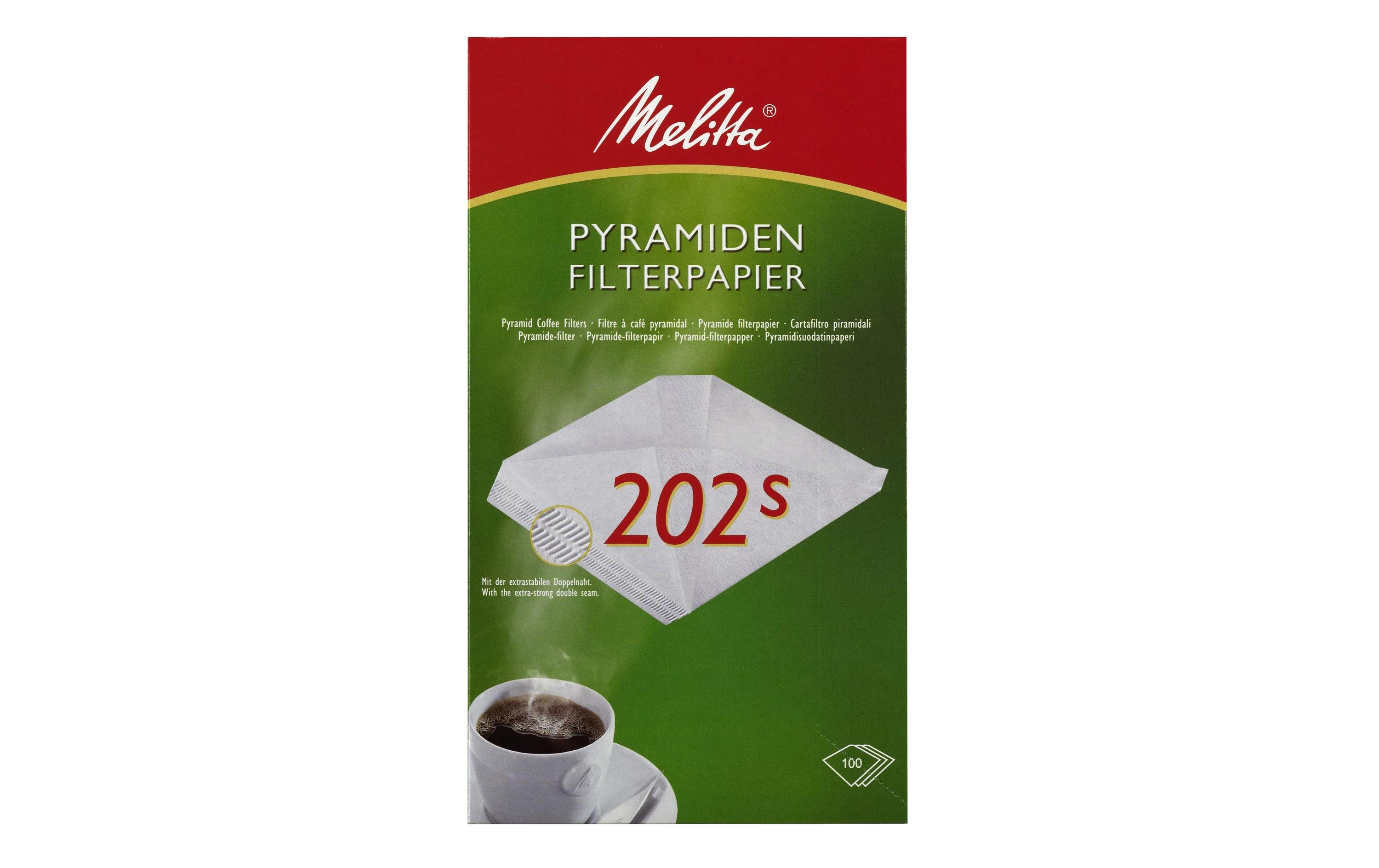 Melitta Filtertüte Pyramide 202s 100 Stück